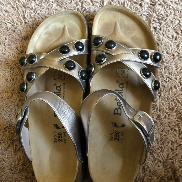 Birkenstock Shoes - Birki’s, Style Calais, Birkibuc Ice, Size 39